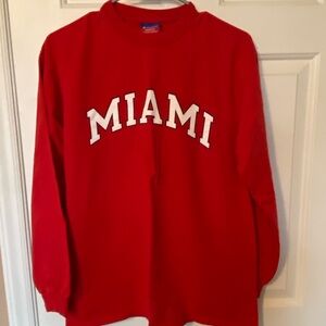 Red Miami University (OH) t-shirt